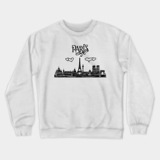 Paris - World Cities Series by 9BH Crewneck Sweatshirt